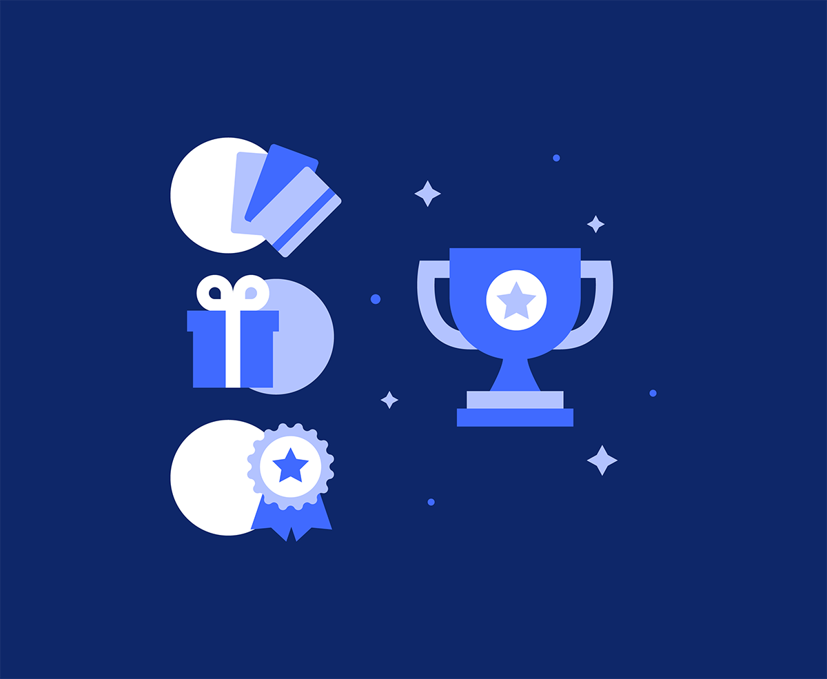 rewards and recognition icons